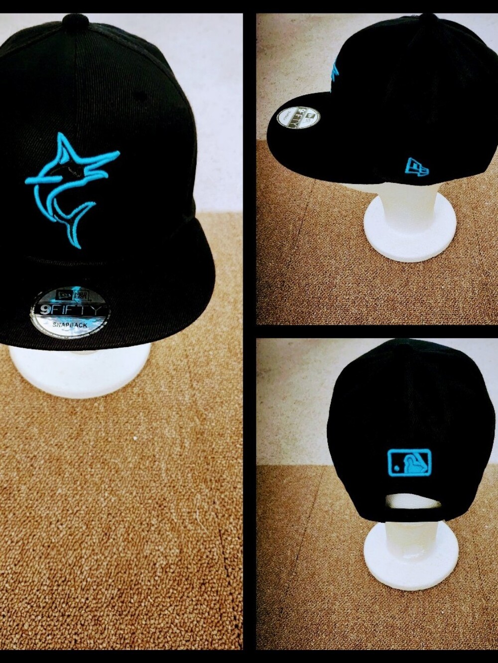 MIAMI MARLINS MLB BASEBALL SNAPBACK HAT.